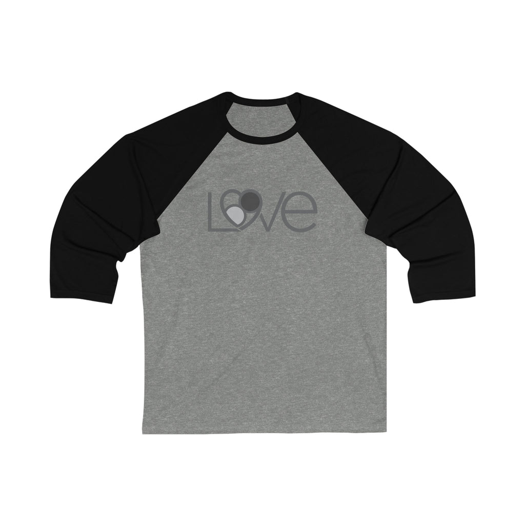 Shades of Grey L69VE Baseball Tee – 3/4 Sleeve Raglan