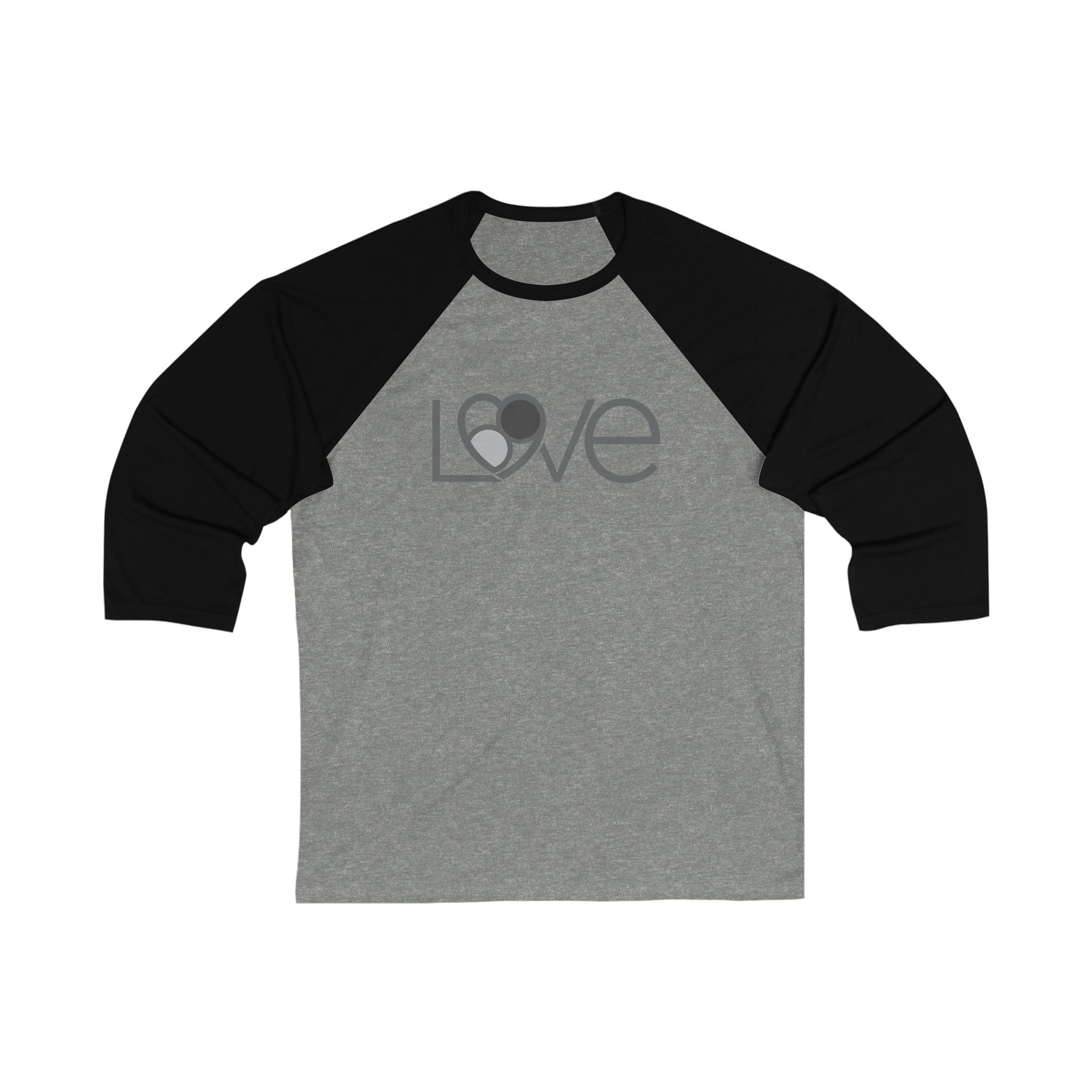 Shades of Grey L69VE Baseball Tee – 3/4 Sleeve Raglan