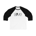 Shades of Grey L69VE Baseball Tee – 3/4 Sleeve Raglan