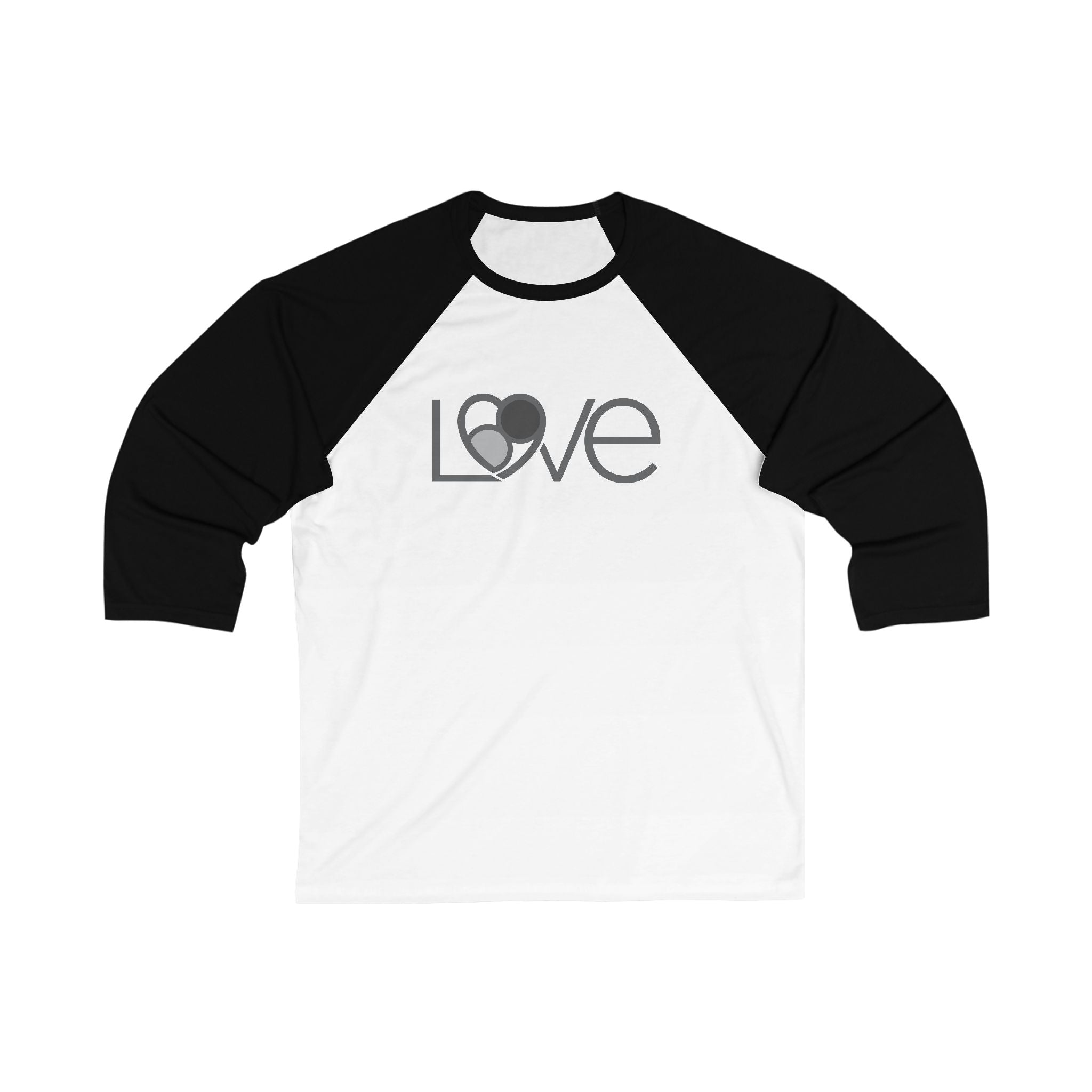 Shades of Grey L69VE Baseball Tee – 3/4 Sleeve Raglan