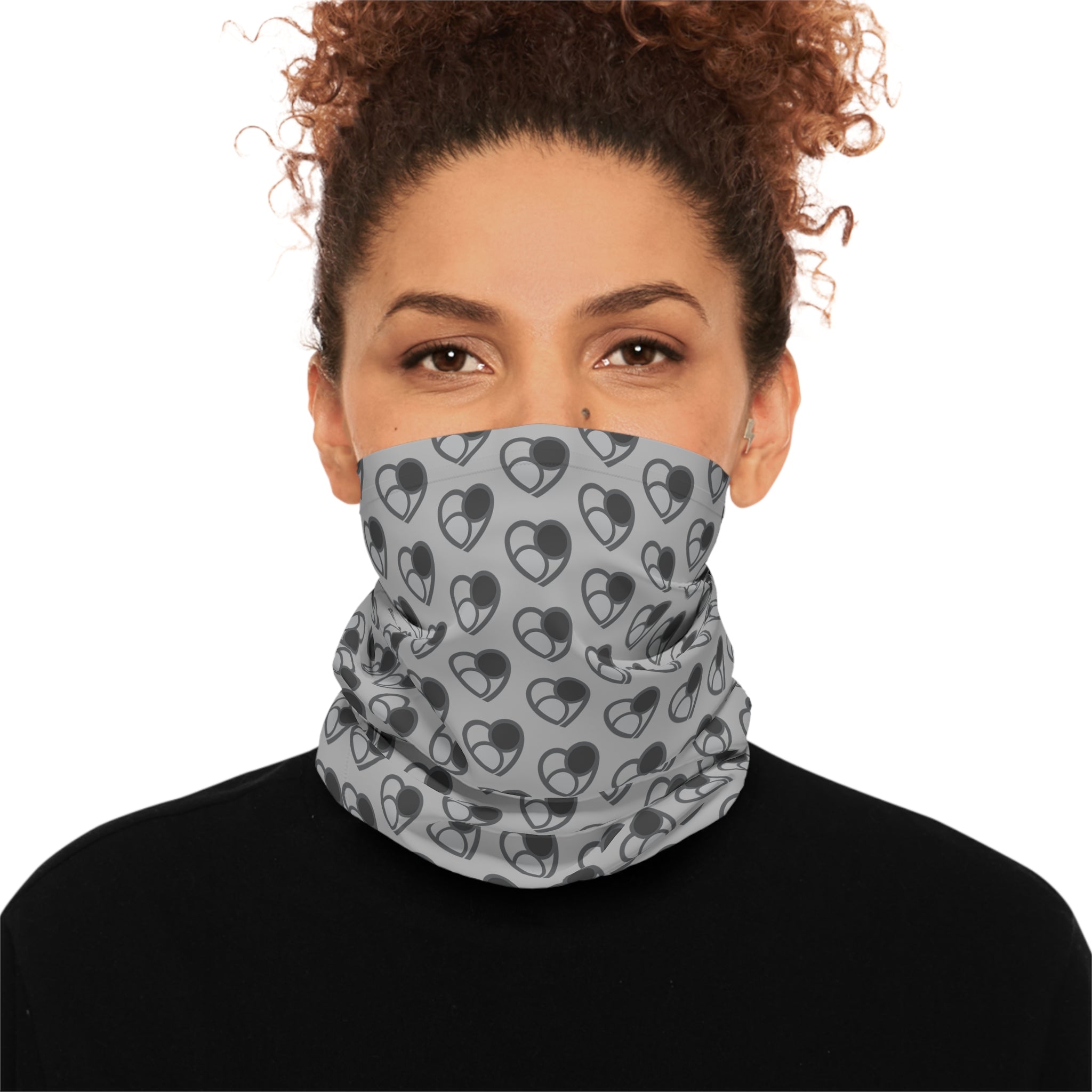 Shades of Grey L69VE Pattern Neck Gaiter