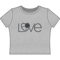 Shades of Grey L69VE Graphic Women's Baby Tee